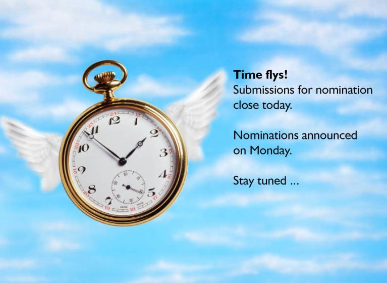 2014 Time Flys Submissions Close Today