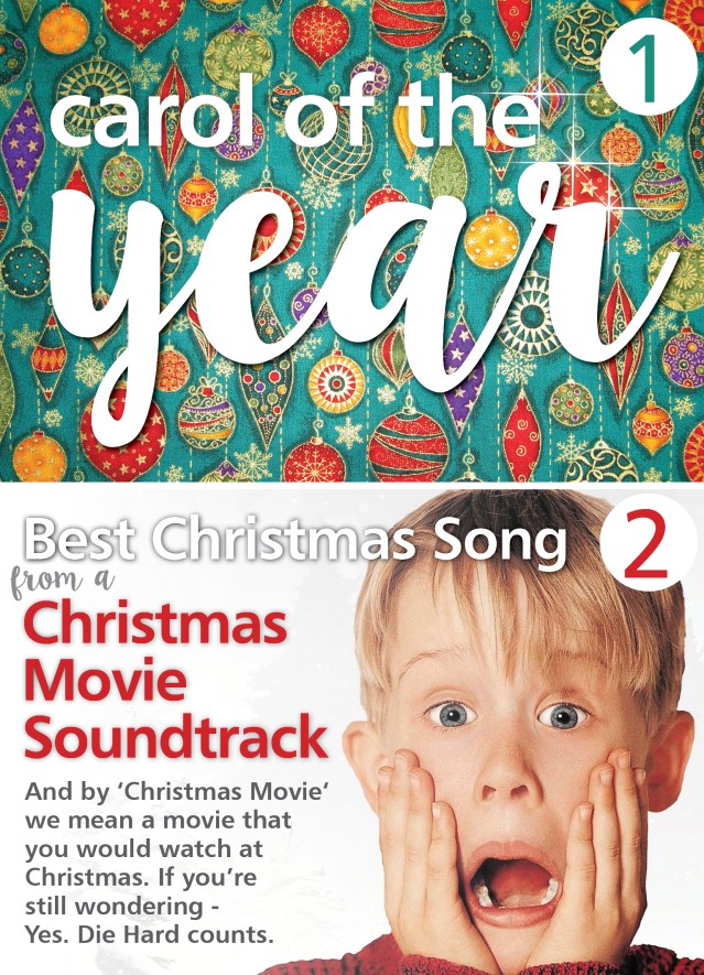 2017 Christmas Carol of the Year Nomination Categories