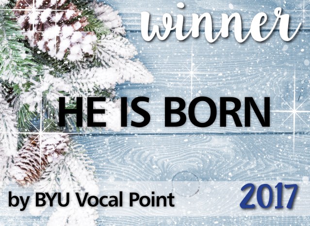 2017 Christmas Carol of the Year Winner